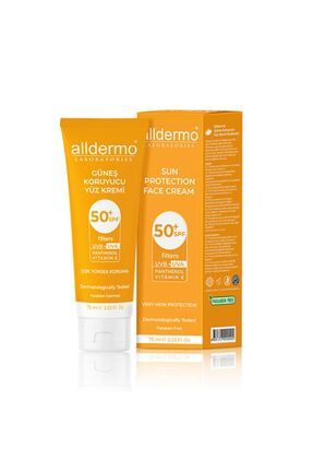 Spf 50 Güneş Koruyucu Yüz Kremi 75 ml