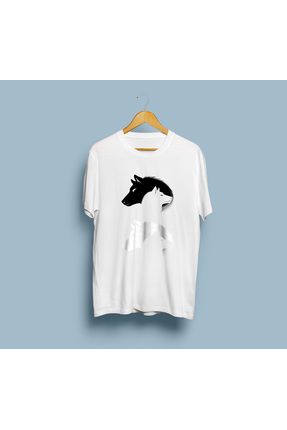 eioswear Oversize Wolf Couple Cift Kurt Tasar m Unisex T shirt Fiyat Yorumlar Trendyol