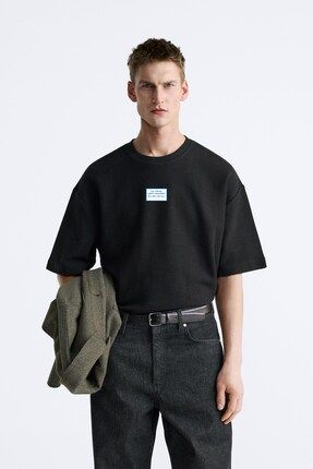 The Champ Clothing Bisiklet Yaka Le Vieux Bask l Oversize Erkek T shirt Fiyat Yorumlar Trendyol