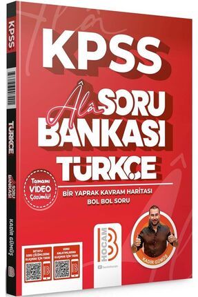 Benim Hocam 2024 Kpss Türkçe Ala Soru Bankası