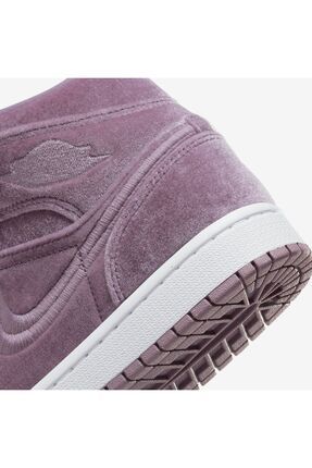Nike Air Jordan 1 Mid Se Purple Velvet w Kad n Spor Ayakkab Fiyat Yorumlar Trendyol