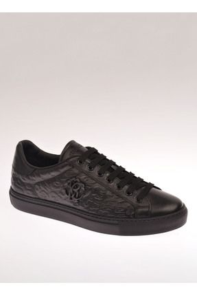 Roberto Cavalli Siyah Erkek Deri Sneaker SCARPA UOMO FR.PARIS M Fiyat Yorumlar Trendyol
