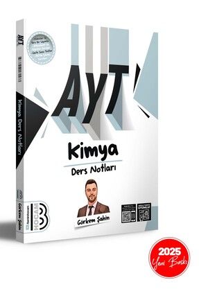 2025 Ayt Kimya Ders Notları