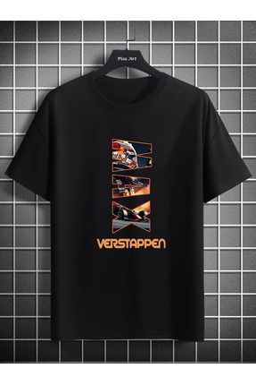 Pisa Art Max Verstappen Formula 1 F1 Oversize Ti ort Fiyat Yorumlar Trendyol