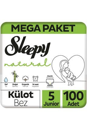 Natural Külot Bez 5 Numara Junior Mega Fırsat Paketi 100 Adet