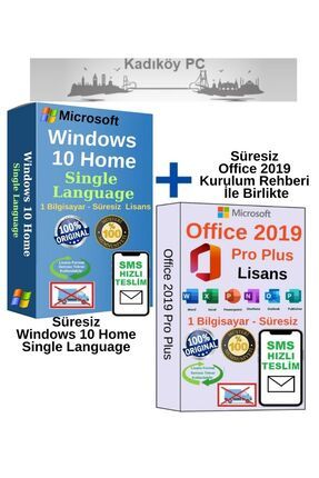 Windows 10 Ve Windows 11 Home Single Language Lisans - 1pc - Anında Sms Teslimat