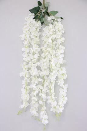 Yapay Çiçek 5li Uzun Sarkan Sümbül 90 cm Beyaz YPCCK-BTN-535