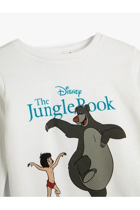 Koton Disney Sweat Jungle Book Bask l Lisansl Bisiklet Yaka Uzun Kollu ardonlu Pamuklu Fiyat Yorumlar Trendyol