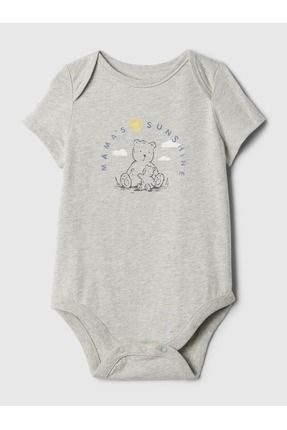 GAP Bebek Gri First Favorites Grafikli Bodysuit Fiyat Yorumlar Trendyol