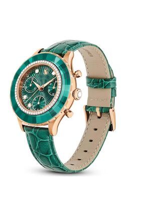 Rolex swarovski watch hot sale