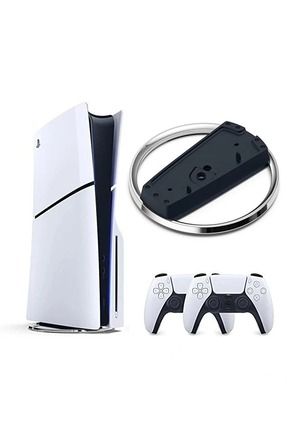 PLAYSTATION 5 SLIM CD + 2. PS5 KOL+ VERTICAL STAND DIKEY AYAK BEYAZ