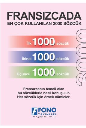 Fransızca Ilk 3000 Sözcük