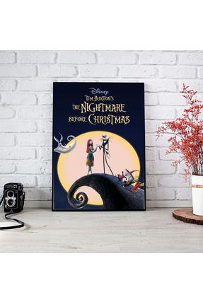 512 STORE Noel Gecesi Kabusu The Nightmare Before Christmas Film Afi Poster 30x42 Cercevesiz Fiyat Yorumlar Trendyol
