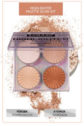 Highlighter Palette Glow Kit / Aydınlatıcı Palet Glow Kit