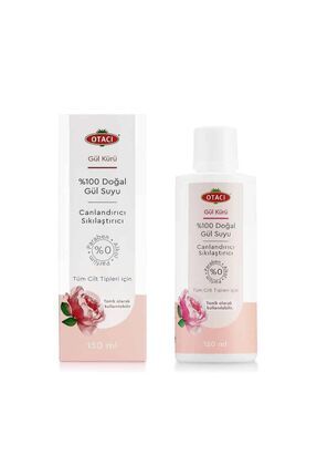 Gül Kürü % 100 Doğal Gül Suyu Canlandırıcı, Sıkılaştırıcı 150 ml