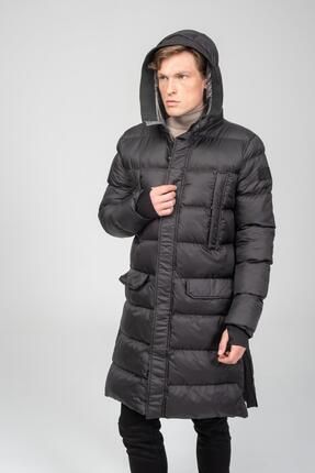 Cekmon Erkek Regular Fit Kapu onlu Cok Cepli Eldivenli Ruzgar Ve Su Gecirmez i me K l k Uzun Mont Fiyat Yorumlar Trendyol