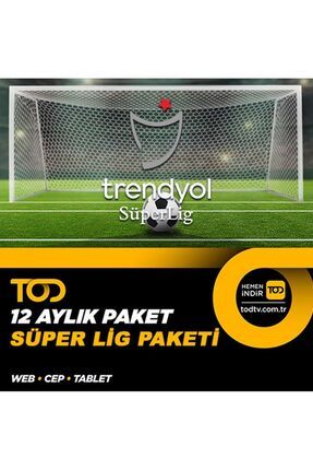 12 Aylık Süper Lig Paketi - (Web + Cep + Tablet)