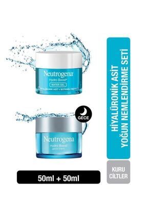 Hydro Boost Water Gel Nemlendirici 50 ml + Hydro Boost Gece Kremi 50 ml