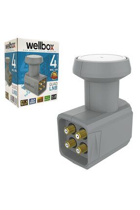 WXL-104/204 4Lü Lnb (Quad) Gold 0.1Db 3D Fhd 4K