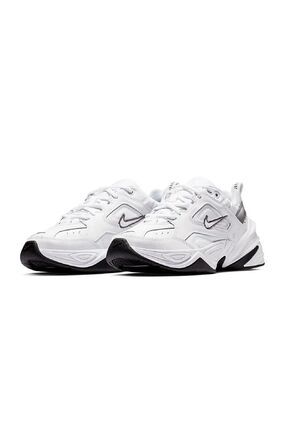 Nike M2K Tekno Leather Sneaker Gercek Deri Beyaz Kad n Spor Ayakkab s Fiyat Yorumlar Trendyol