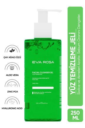 Siyah Nokta Ve Sivilce Karşıtı Yüz Temizleme Jeli 250 ml (SEBUM ORANINI DENGELER)