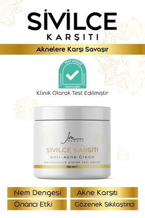 Sivilce Önleyici & Sivilce Karsiti, Akne, Siyah Nokta & Yüz Kremi 100 ml