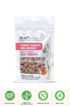 Freeze Dried Köpek Ödül Maması - Hindi Göğüs