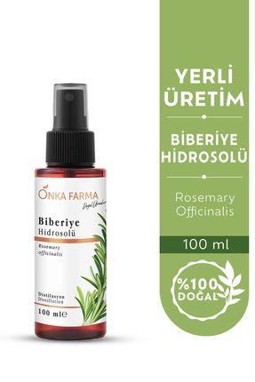 Onka Farma Biberiye Suyu - Güçlendirici Saç Toniği Hidrosolü Tonik Hızlı Saç Uzama Dökülme Karşıtı