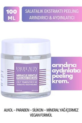 Salatalık Ekstraktı Arındırıcı & Aydınlatıcı Silgi Peeling Temizleyici Krem 100ml