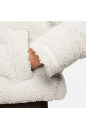 Nike teddy coat on sale