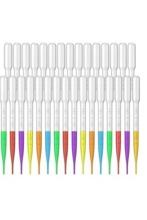 Pastör Pipeti 3ml - Plastik - 100 Adet/ Paket