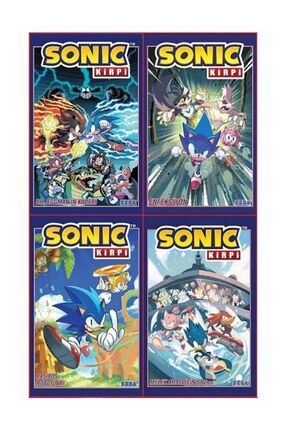 Sonic Kirpi (CİLT 1-2-3-4) 4 Kitap Takım