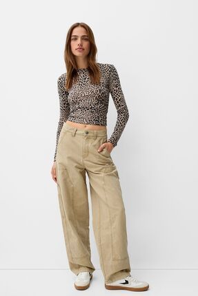 Bershka Uzun kollu t shirt Fiyat Yorumlar Trendyol
