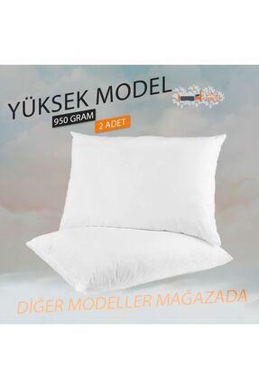 Silikon Dolgulu Yastık - Yastık - 2 Adet Yastık