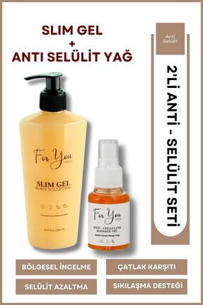 Slim Jel , Sıkılaştırıcı, , Selülit Karşıtı Jel & Anti Selülit Masaj Yağı