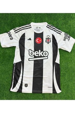 Beşiktâş- Isimsiz Siyah Beyaz 2024/2025 Yeni Sezon Yetişkin Taraftar Forması