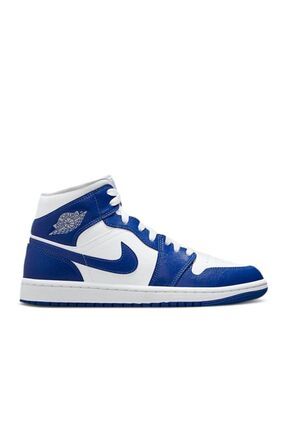 Air Jordan 1 Mid Kentucky Blue Bq6472-104 Erkek Spor Ayakkabı