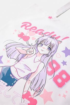 Bershka Anime desenli tote canta Fiyat Yorumlar Trendyol