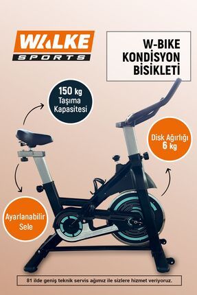 W-Bike Profesyonel Kondisyon Bisikleti Spinnig Bike Spor Bisikleti