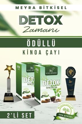 Zayıflama Yardımcı Bitkisel Karışımlı Detox Form Çayı 2 Li Set