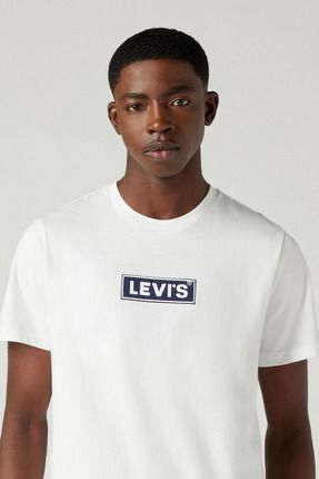 T shirt levis blanc sales