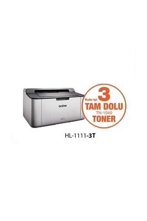 Hl-1111 Orjınal 3 Tonerli Mono Laser 20ppm A4 Yazıcı