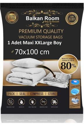 Vakum Hurcu 70 X 100 Vakumlu Hurç Maxi Xxlarge Boy Vakumlu Poşet