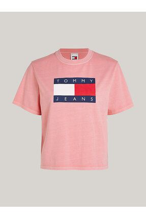 Tommy Hilfiger TJW BXY TOMMY FLAG TEE EXT Fiyat Yorumlar Trendyol