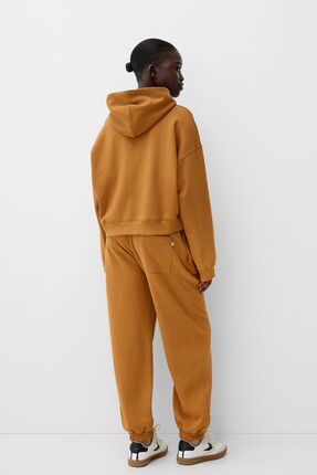 Sweat orange bershka hotsell