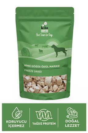 Freeze Dried Hindi Göğüs Ödül Maması Köpekler İçin