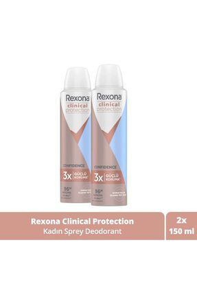 Clinical Protection Kadın Sprey Deodorant Confidence 96 Saat Koruma 150 Ml X2