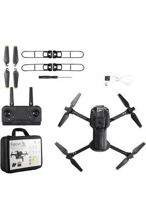 Falcon 16 720P HD (2 Bataryalı) Android iOS Uyumlu 360 Derece Engel Sensörlü Kameralı Drone