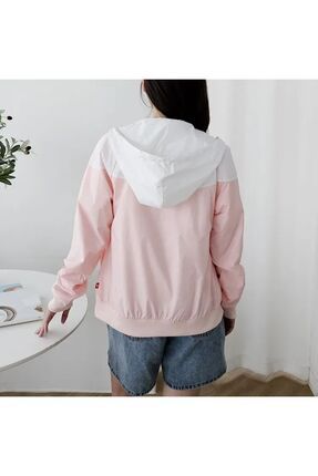 Nike sportswear windrunner pink top