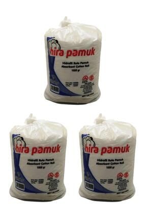 Hidrofil Pamuk Cotton 1000 Gr 1 Kilo 3 Adet
